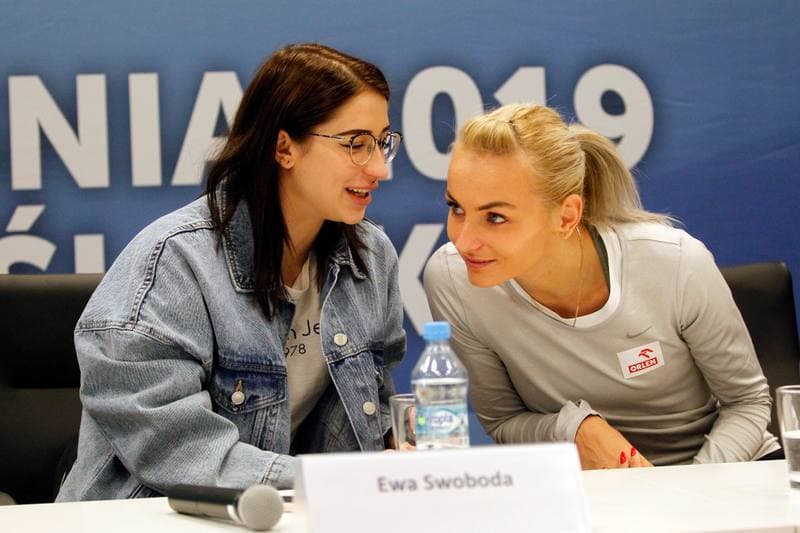 Athletics. Memorial Kamili Skolimowskiej. Press Conference. 07.03.2019