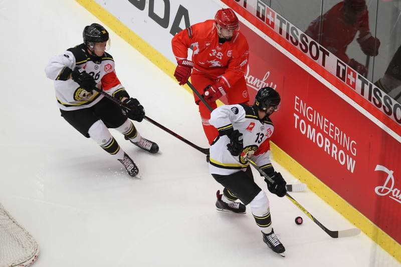 Ice Hockey. Champions Hockey League. Ocelari Trinec - Brynas IF. 05.12.2017