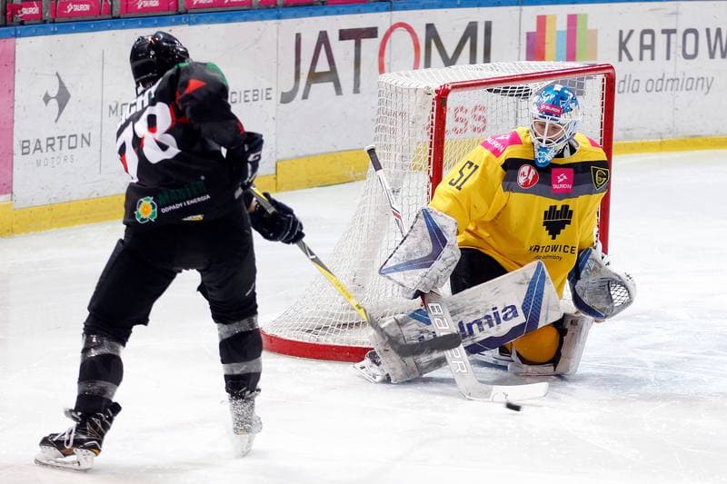 Ice Hockey. Tauron Hokej Liga. Tauron KH GKS Katowice - GKS Tychy. 14.01.2018