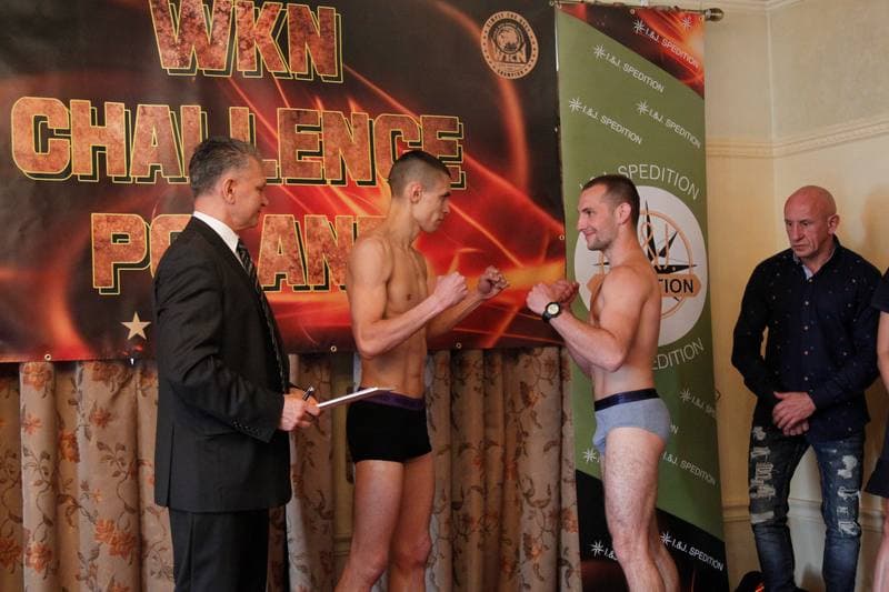 Kick-Boxing. WKN Challenge. Weigh-In. 11.05.2017