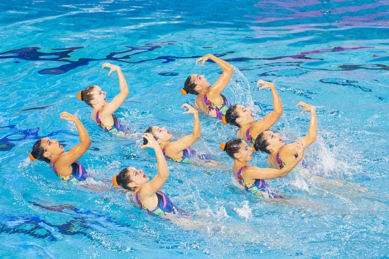 Artistic Swimming. European Games. Team Free Routine Combination. 23.06.2023