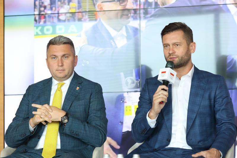 Ice Hockey. Polish Ice Hockey Federation. Press Conference. 24.08.2023