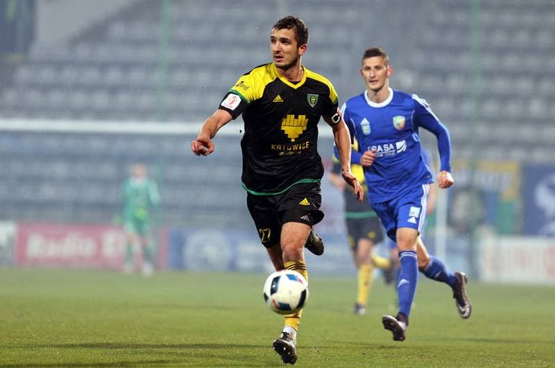 Football. I Liga. Miedz Legnica - GKS Katowice. 25.03.2016