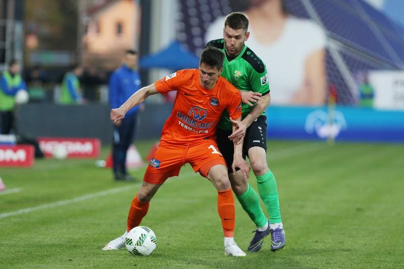 Football. Ekstraklasa. Termalica Bruk-Bet Nieciecza - Gornik Leczna. 30.04.2016