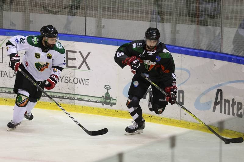 Ice Hockey. Polska Hokej Liga. Naprzod Janow - GKS Tychy. 15.10.2017