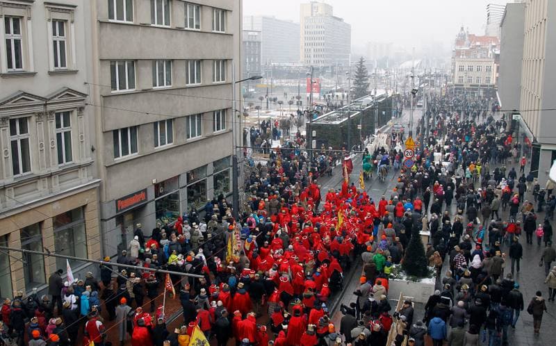 Three Kings Procession. Katowice. 06.01.2016