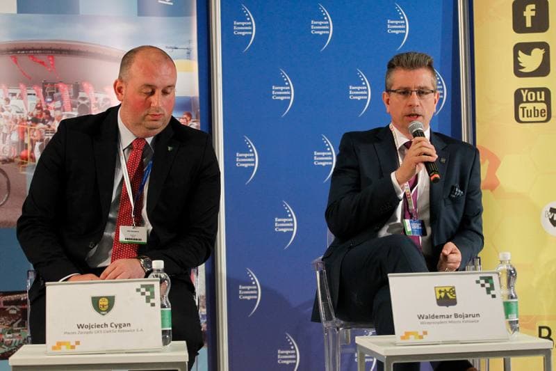 Football. GKS Katowice. Press Conference. 19.05.2016