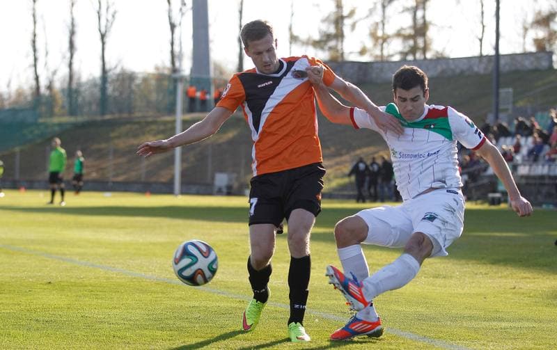 Football. I Liga. Zaglebie Sosnowiec - Chrobry Glogow. 08.11.2015