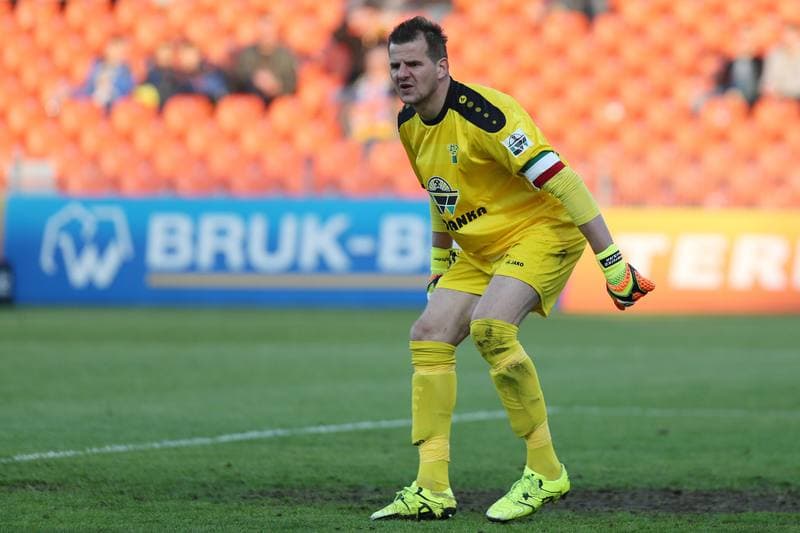 Football. PKO BP Ekstraklasa. Termalica Bruk-Bet Nieciecza - Gornik Leczna. 30.04.2016