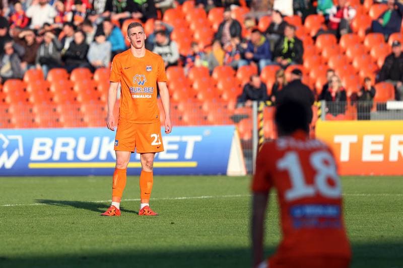 Football. PKO BP Ekstraklasa. Termalica Bruk-Bet Nieciecza - Gornik Leczna. 30.04.2016