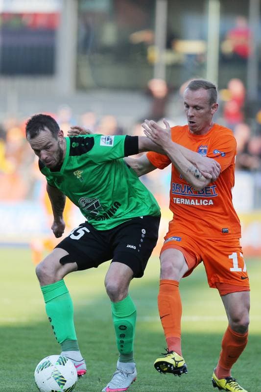 Football. PKO BP Ekstraklasa. Termalica Bruk-Bet Nieciecza - Gornik Leczna. 30.04.2016
