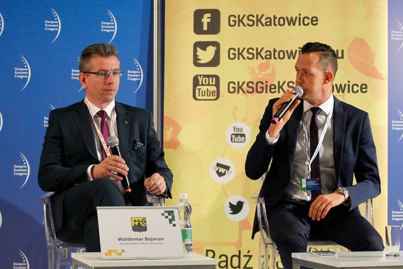 Football. GKS Katowice. Press Conference. 19.05.2016