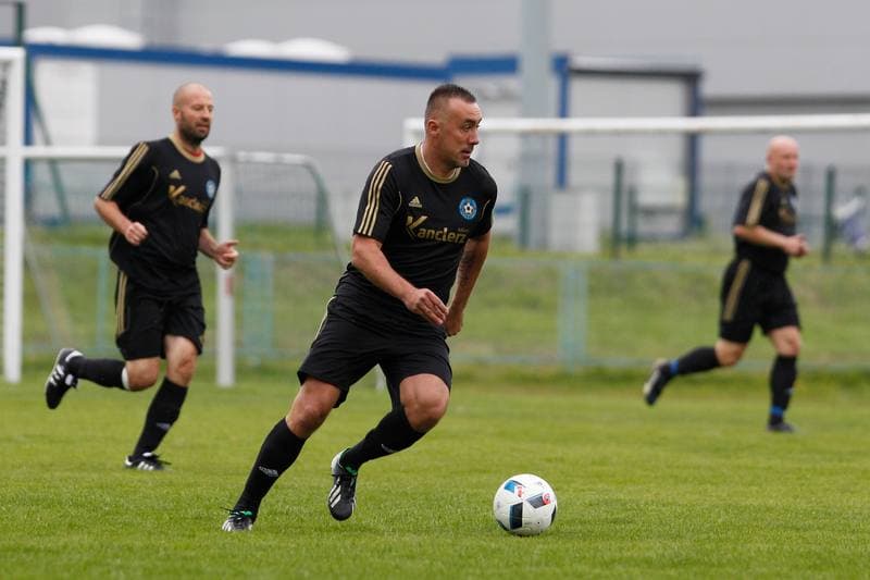 Football. Puchar Polski. AKS Mikolow - Reprezentacja Slaska Oldbojow. 16.08.2016