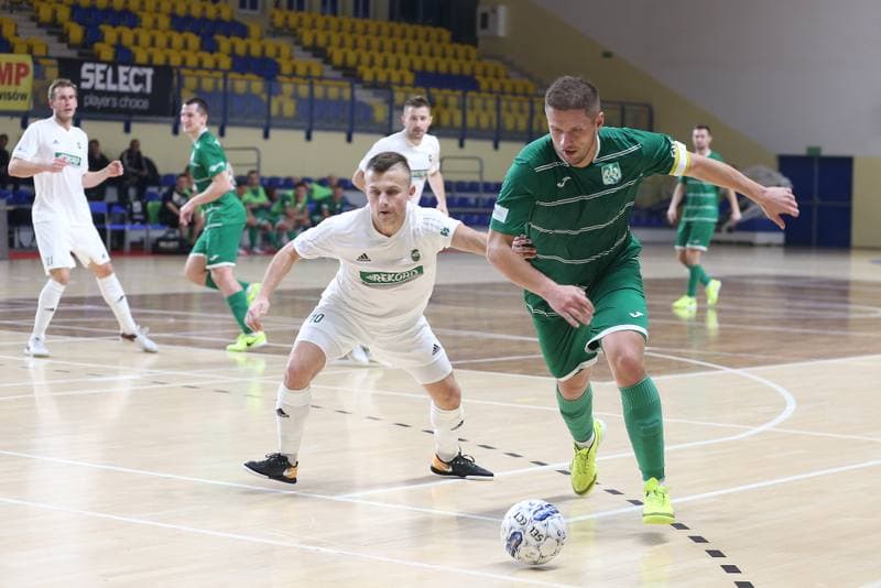 Futsal. Ekstraklasa. AZS US Katowice - Rekord Bielsko-Biala. 25.10.2017