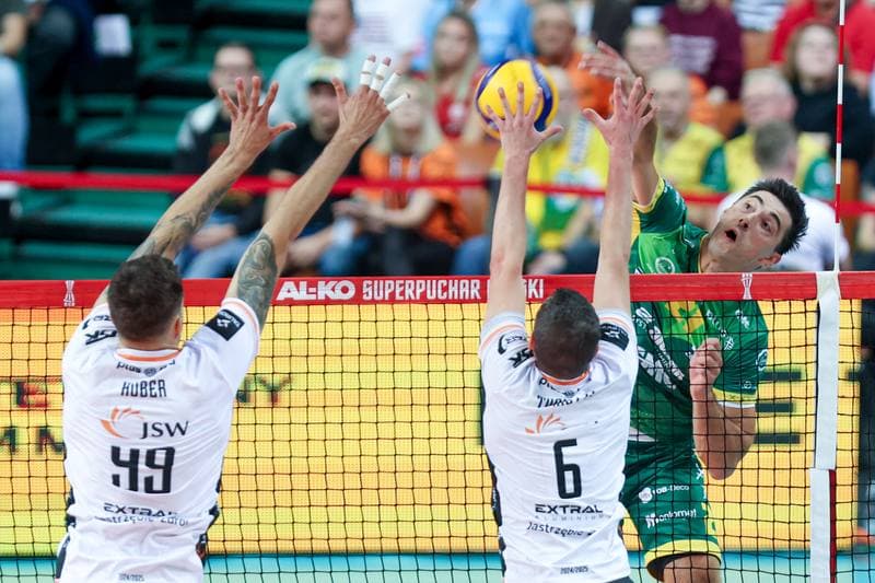 Volleyball. AL-KO Superpuchar Polski. Jastrzebski Wegiel - Aluron CMC Warta Zawiercie. 25.09.2024