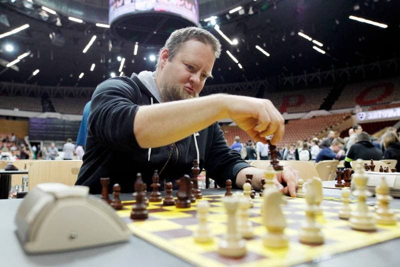 Chess. European Blitz Championship. 15.12.2017