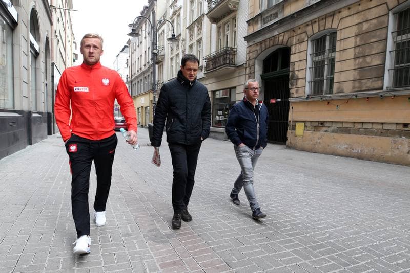 Football. Poland national team. Press Conference. 26.03.2018
