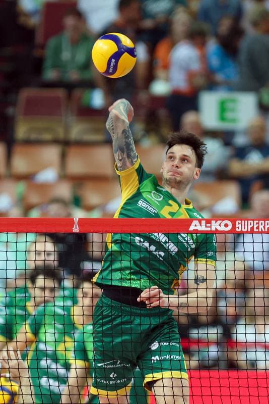 Volleyball. AL-KO Superpuchar Polski. Jastrzebski Wegiel - Aluron CMC Warta Zawiercie. 25.09.2024