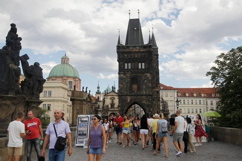 Architecture. Prague. 13.08.2018