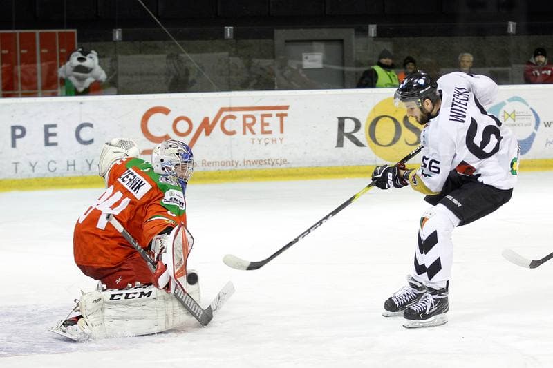 Ice Hockey. Polska Hokej Liga. GKS Tychy - Zaglebie Sosnowiec. 04.01.2019