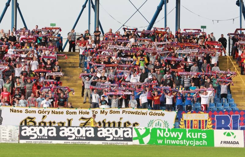 Football. II Liga. Polonia Bytom - Rakow Czestochowa. 31.08.2013