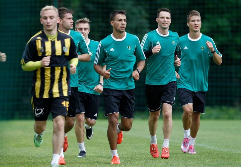 Football. GKS Katowice. Training. 22.06.2015