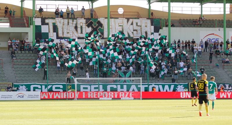 Football. Polish First League. GKS Belchatow - GKS Katowice. 05.09.2015
