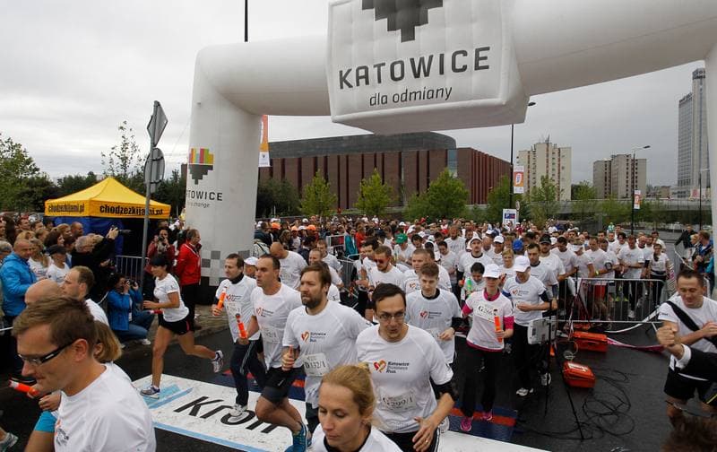 Running. Katowice Business Run. 06.09.2015