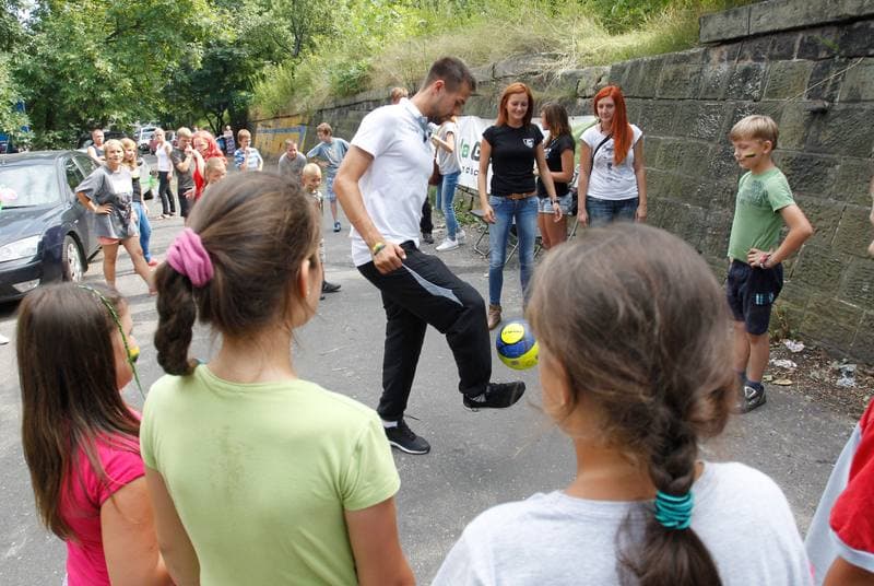 Football. GKS Katowice. Press Conference. 05.08.2014