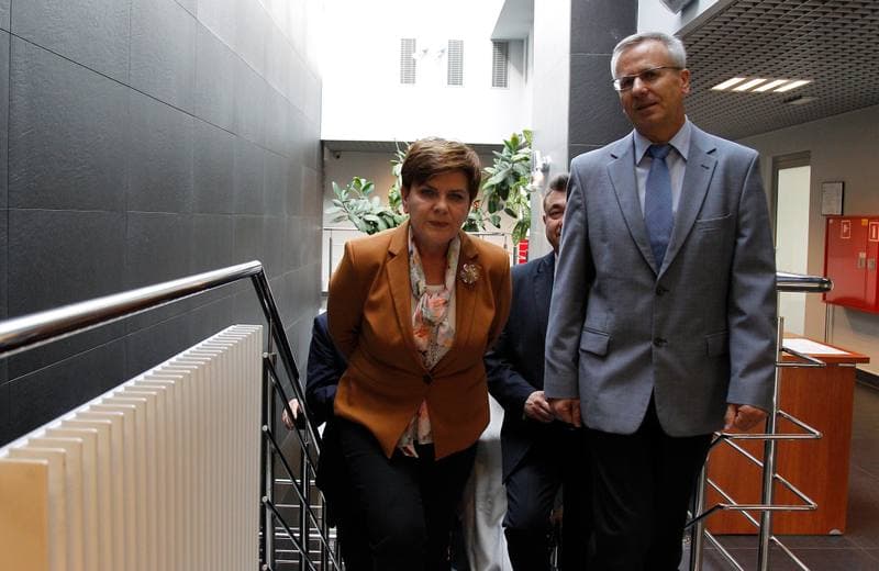 Beata Szydlo. Katowice. 05.10.2015