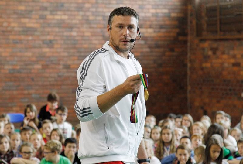 Volleyball. Poland national team. Training. 07.10.2015