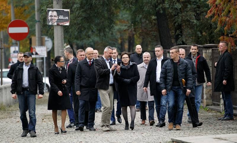 Prime Minister Ewa Kopacz. Visit to KWK Wujek. 22.10.2015