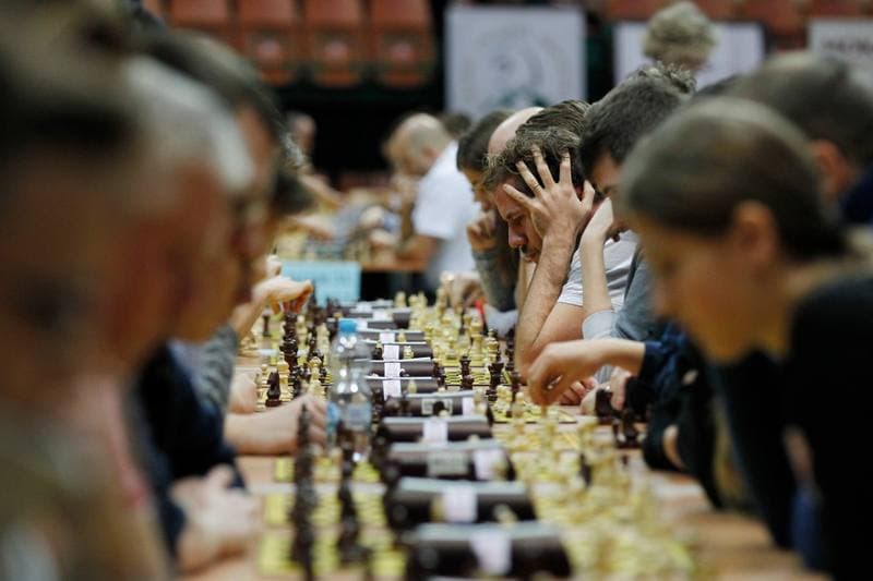 Chess. European Blitz Championship. 15.12.2017