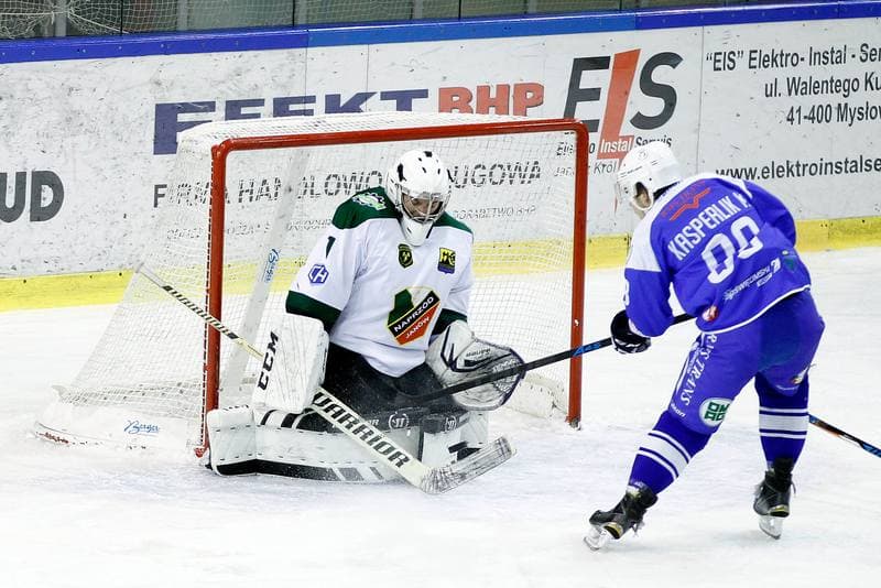 Ice Hockey. Polska Hokej Liga. Anteo Naprzod Janow - Unia Oswiecim. 19.12.2017