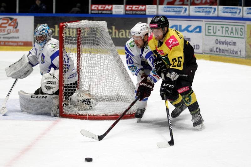 Ice Hockey. Polska Hokej Liga. Unia Oswiecim - Tauron KH GKS Katowice. 24.02.2019