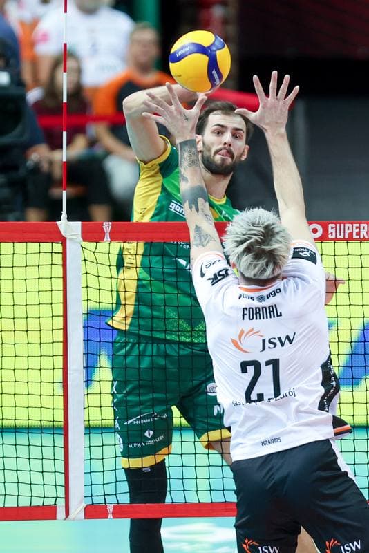 Volleyball. AL-KO Superpuchar Polski. Jastrzebski Wegiel - Aluron CMC Warta Zawiercie. 25.09.2024