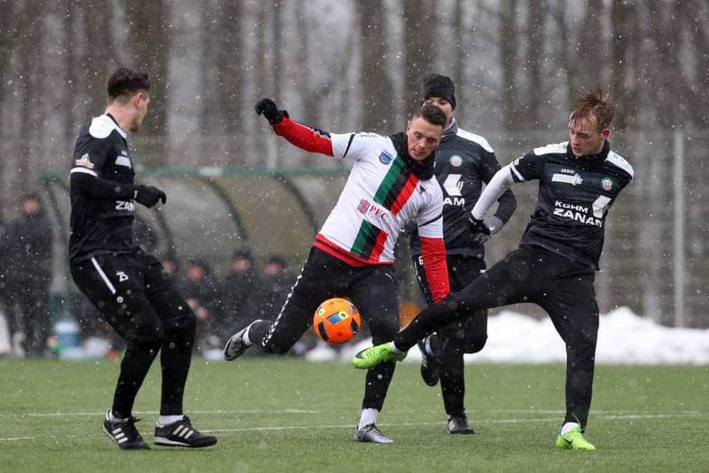 Football. Sparing. GKS Tychy - KS Polkowice. 16.02.2018