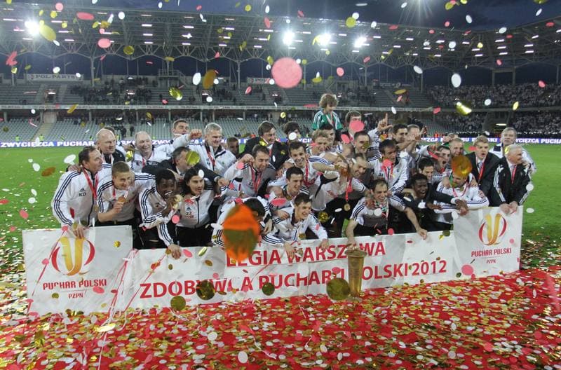 Football. Puchar Polski. Legia Warsaw - Ruch Chorzow. 24.04.2012