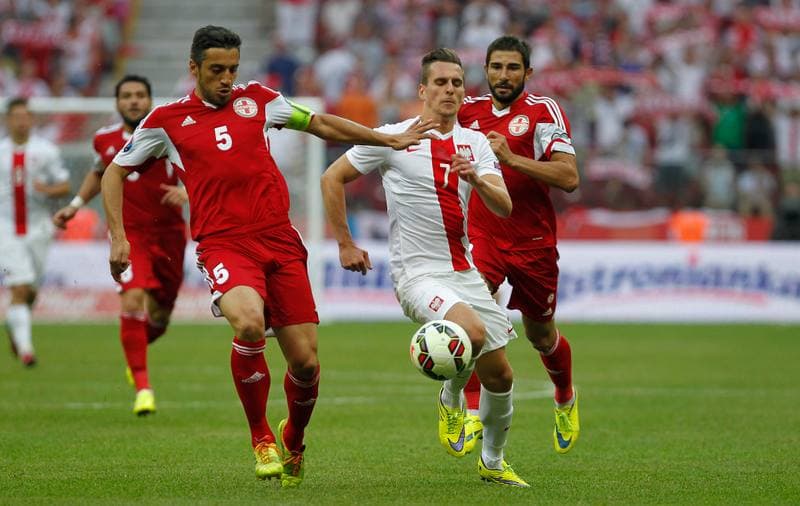 Football. UEFA Euro 2016 Qualifiers. Poland - Georgia. 13.06.2015