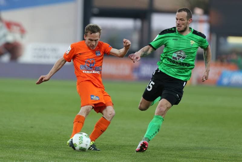Football. Ekstraklasa. Termalica Bruk-Bet Nieciecza - Gornik Leczna. 30.04.2016