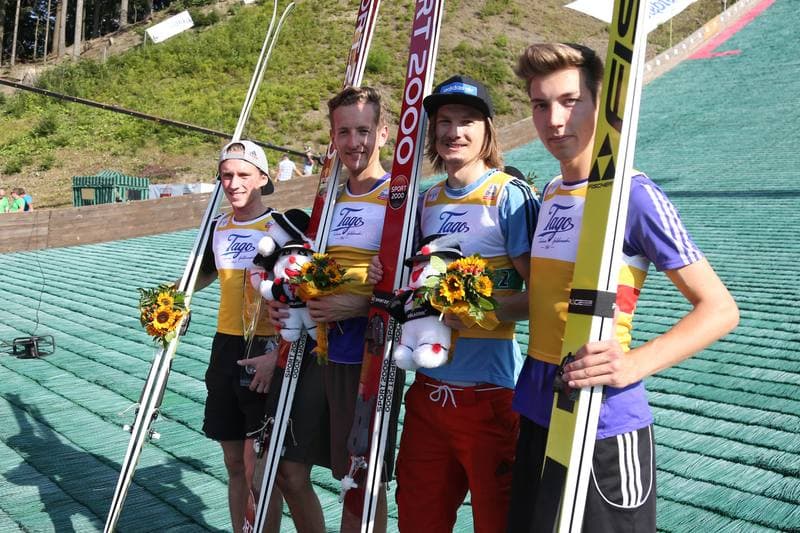 Ski Jumping. FIS Summer Grand Prix. Team Competition. 22.07.2016
