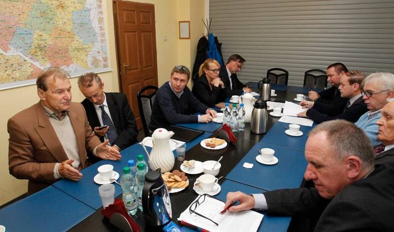 Football. Slaski Zwiazek Pilki Noznej. Debate. 17.10.2014