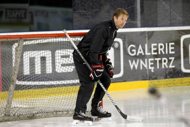 Ice Hockey. Poland national team. Training. 30.09.2018