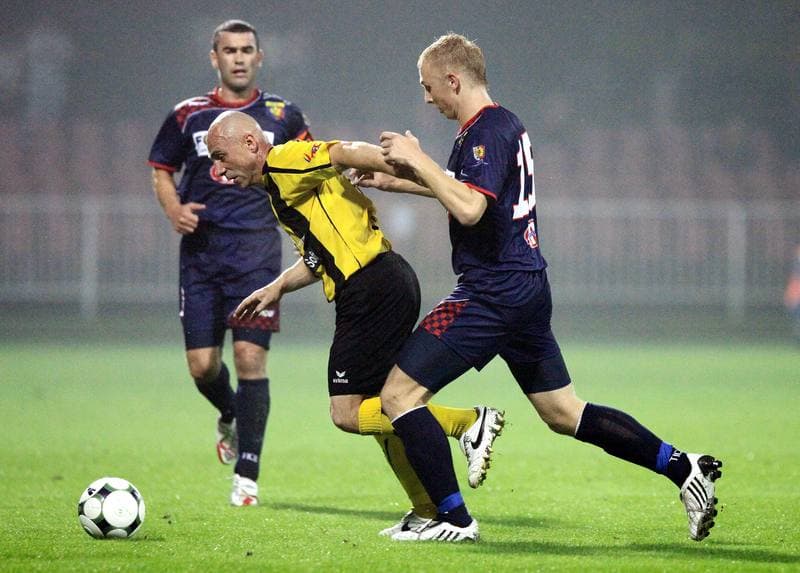 Football. I Liga. Odra Wodzislaw Slaski - Ruch Radzionkow. 11.09.2010