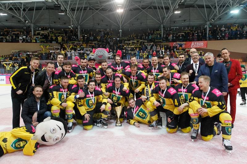 Ice Hockey. Polska Hokej Liga. Tauron KH GKS Katowice - TatrySki Podhale Nowy Targ. 06.04.2019
