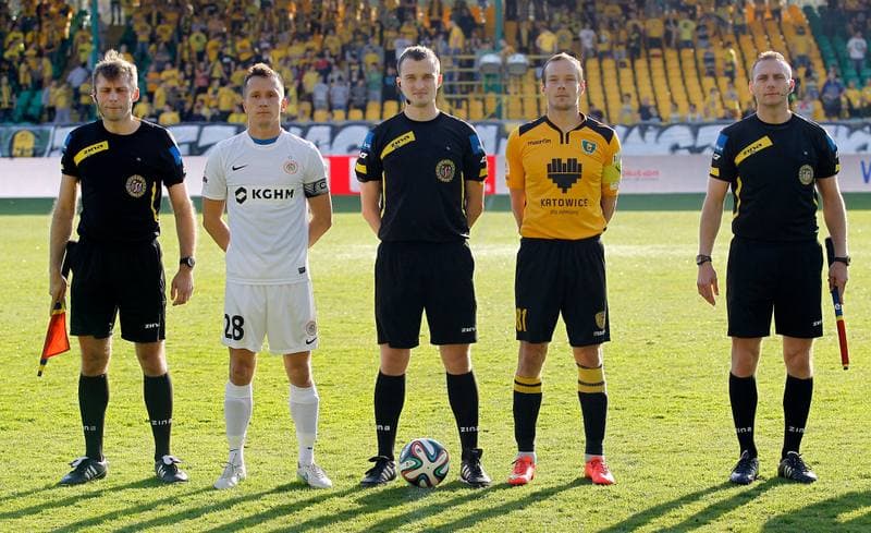 Football. I Liga. GKS Katowice - Zaglebie Lubin. 25.04.2015