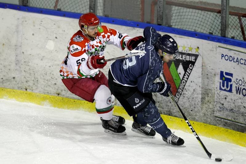 Ice Hockey. Polska Hokej Liga. Zaglebie Sosnowiec - MH Automatyka Gdansk. 02.10.2018