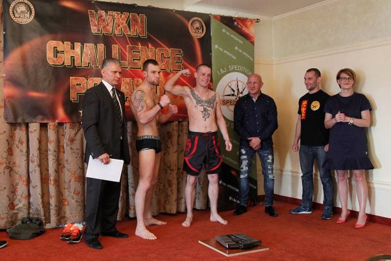 Kick-Boxing. WKN Challenge. Weigh-In. 11.05.2017