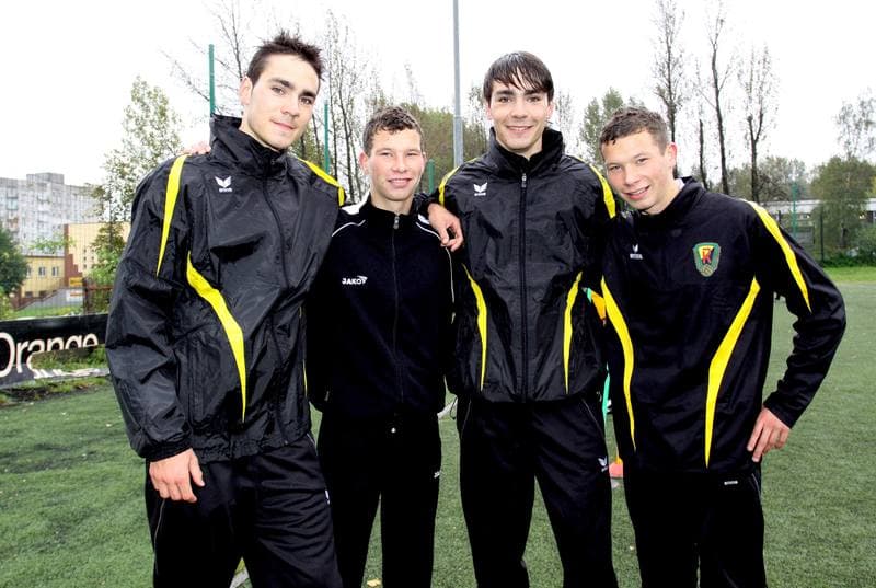 Football. Ruch Radzionkow. Training. 30.09.2010