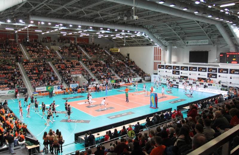 Volleyball. PlusLiga. Jastrzebski Wegiel - Wkret-met AZS Czestochowa. 11.02.2013